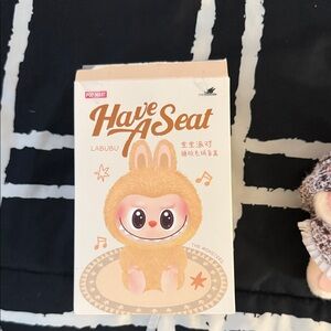 Pop Mart Labubu Have A Seat Toy - Brown
